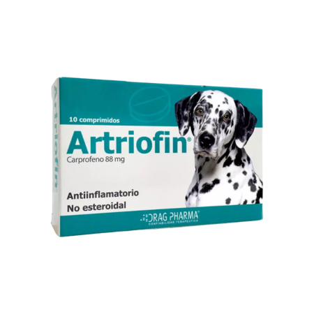 Artiofin® Comprimidos - Antiinflamatorio no esteroidal, Carprofeno 88mg.