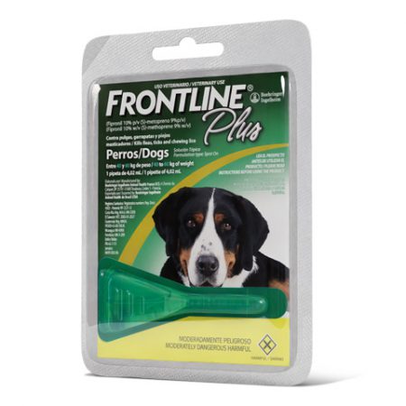 Frontline Plus® Pipeta XLarge - Desparasitante externo de 88.1 – 132 lbs.