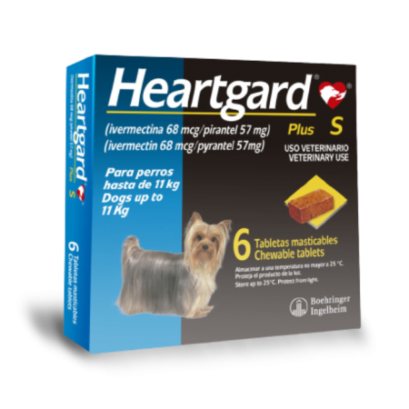 Heartgard Plus® Azul masticable – Desparasitante interno de 0 a 24 lbs.