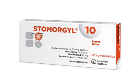 Stomorgyl 10® Comprimidos – Antibiótico de amplio espectro, Espiramicina y Metronidazol.